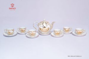 Bộ Trà Hồng Vẽ Bo Di Sản