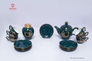 Bộ Trà Bình An Lục Bảo (Emerald)